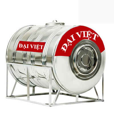 Bồn inox Đại Việt 5000 lít ngang